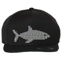 Dun Dun Dun Shark Logo Wool Snapback Cap