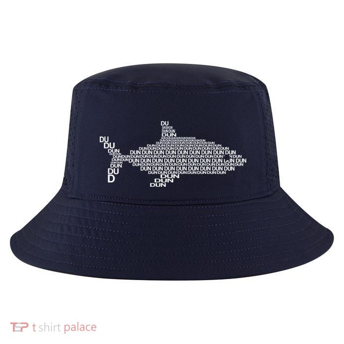 Dun Dun Dun Shark Logo Cool Comfort Performance Bucket Hat