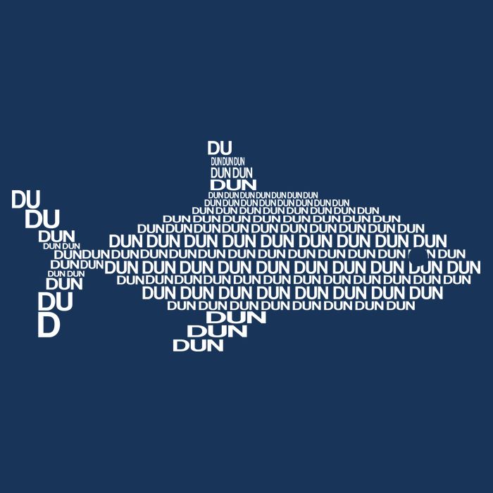 Dun Dun Dun Shark Logo Cooling Performance Crew T-Shirt
