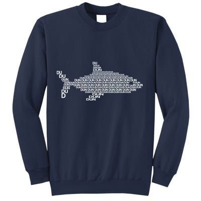 Dun Dun Dun Shark Logo Sweatshirt