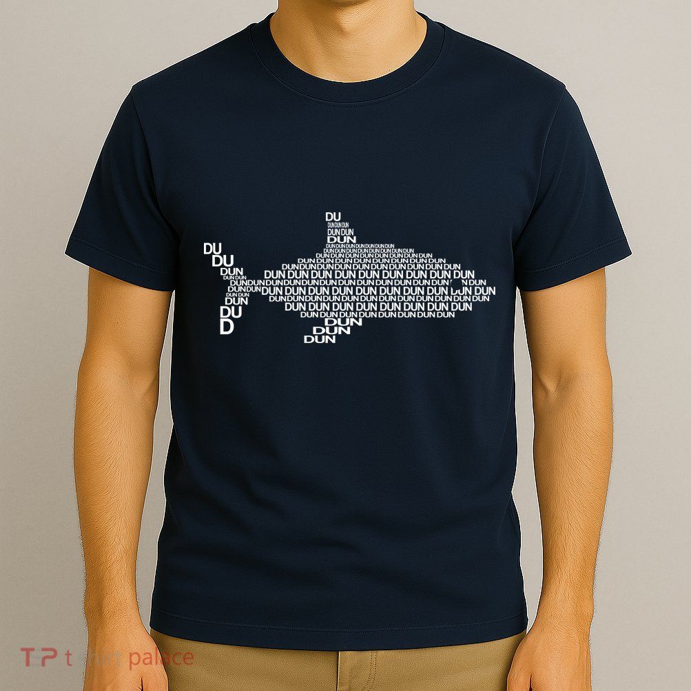 Dun Dun Dun Shark Logo T-Shirt