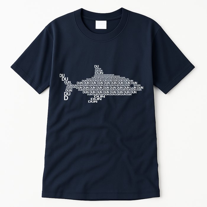 Dun Dun Dun Shark Logo Tall T-Shirt