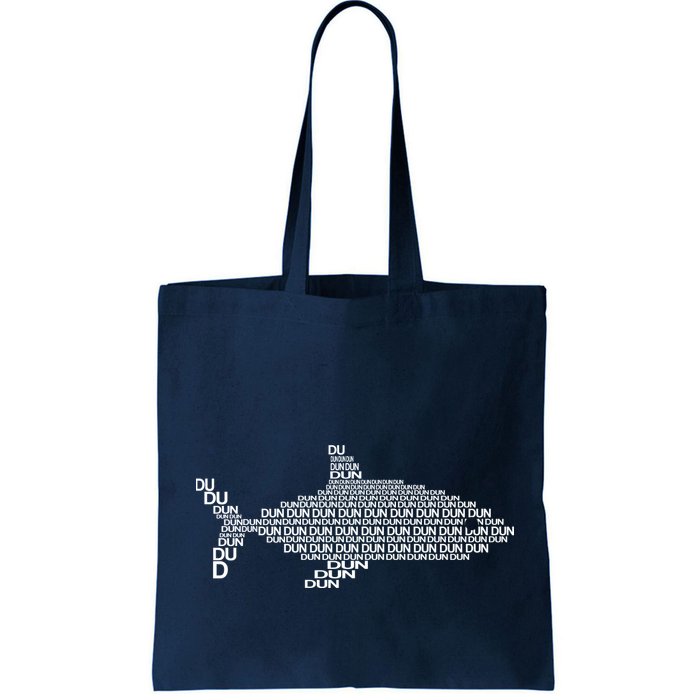 Dun Dun Dun Shark Logo Bag