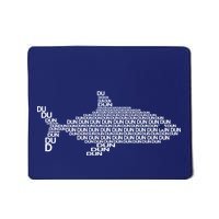 Dun Dun Dun Shark Logo Mousepad