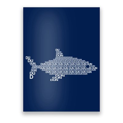 Dun Dun Dun Shark Logo Poster
