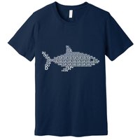 Dun Dun Dun Shark Logo Premium T-Shirt
