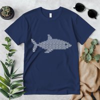 Dun Dun Dun Shark Logo Premium T-Shirt