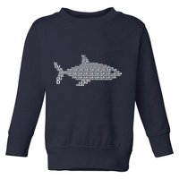 Dun Dun Dun Shark Logo Toddler Sweatshirt