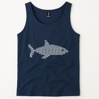 Dun Dun Dun Shark Logo Tank Top