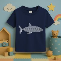 Dun Dun Dun Shark Logo Toddler T-Shirt