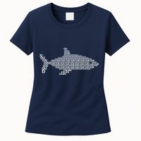 Dun Dun Dun Shark Logo Womens T-Shirt