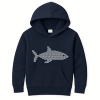 Dun Dun Dun Shark Logo Kids Hoodie