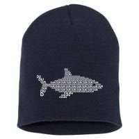 Dun Dun Dun Shark Logo Short Acrylic Beanie