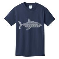 Dun Dun Dun Shark Logo Kids T-Shirt