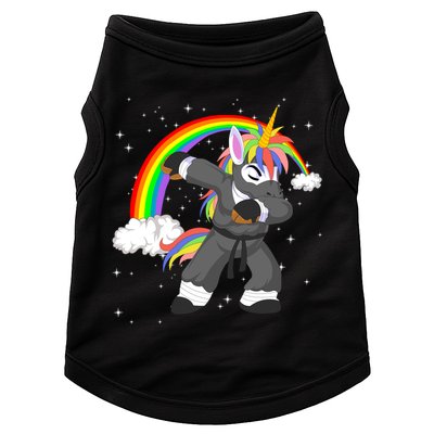 Dabbing Unicorn Ninja Doggie Tank