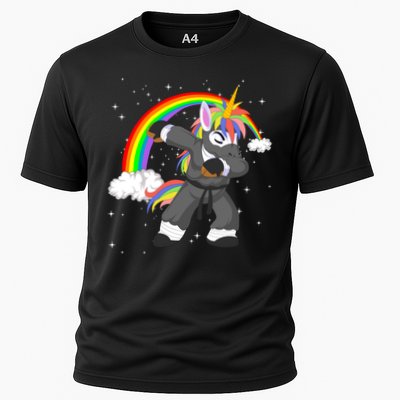 Dabbing Unicorn Ninja Performance Shirt