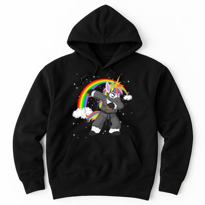 Dabbing Unicorn Ninja Hoodie