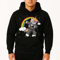 Dabbing Unicorn Ninja Hoodie