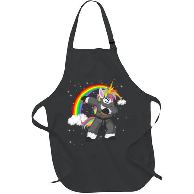Dabbing Unicorn Ninja Apron