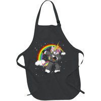 Dabbing Unicorn Ninja Apron
