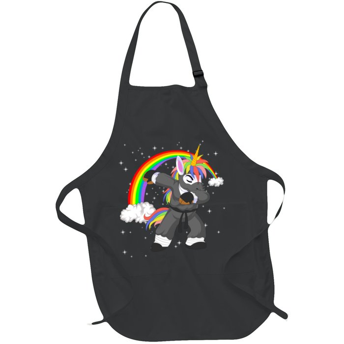 Dabbing Unicorn Ninja Apron