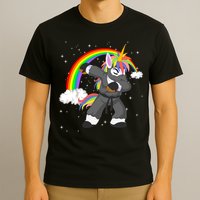 Dabbing Unicorn Ninja T-Shirt