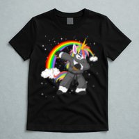 Dabbing Unicorn Ninja T-Shirt