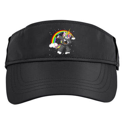 Dabbing Unicorn Ninja Adult Drive Performance Visor