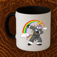 Dabbing Unicorn Ninja Mug