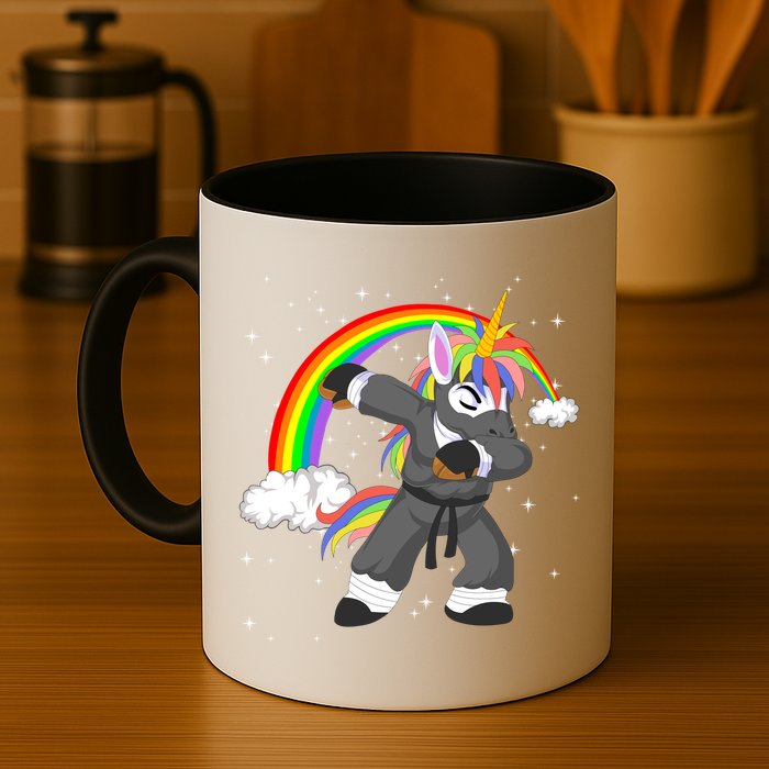 Dabbing Unicorn Ninja Mug