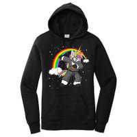 Dabbing Unicorn Ninja Women's Pullover Hoodie