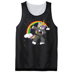 Dabbing Unicorn Ninja Mesh Reversible Basketball Jersey Tank