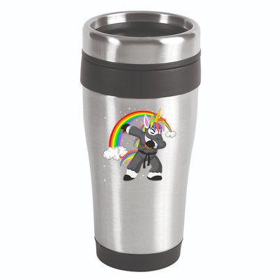 Dabbing Unicorn Ninja 16oz Travel Tumbler