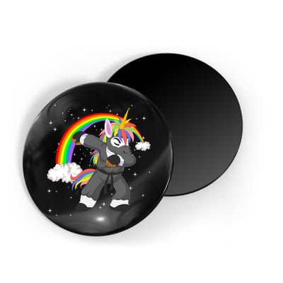 Dabbing Unicorn Ninja Magnet