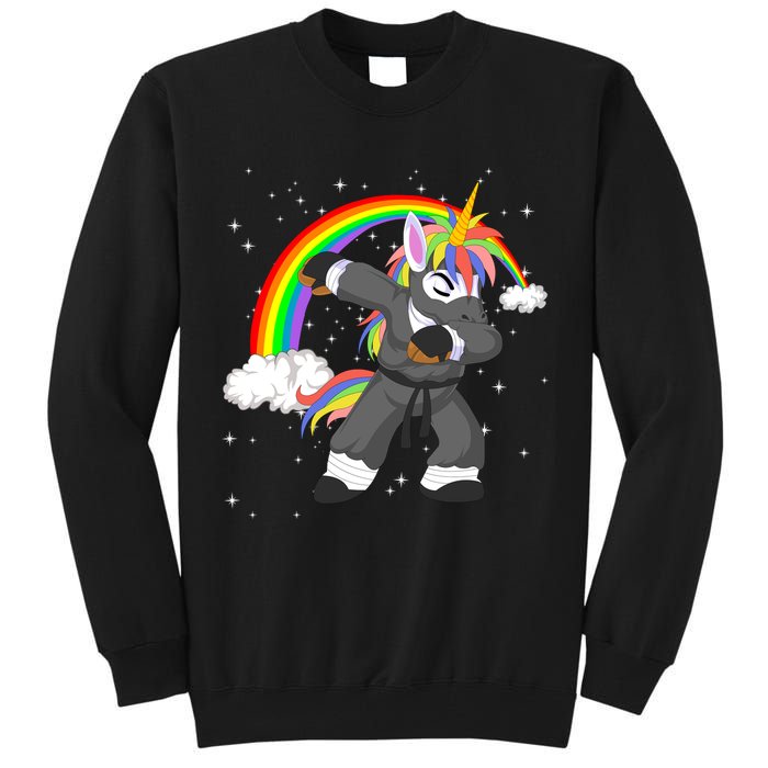 Dabbing Unicorn Ninja Tall Sweatshirt
