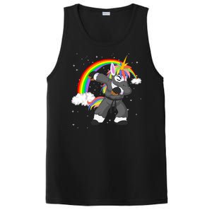 Dabbing Unicorn Ninja PosiCharge Competitor Tank