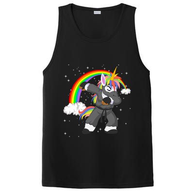 Dabbing Unicorn Ninja PosiCharge Competitor Tank