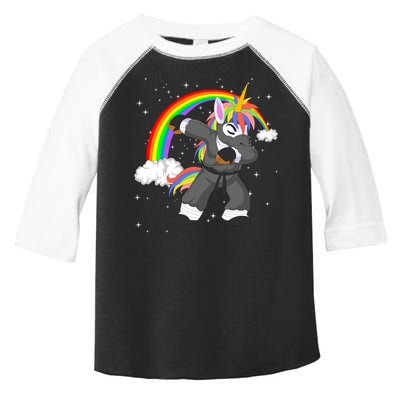 Dabbing Unicorn Ninja Toddler Fine Jersey T-Shirt