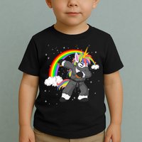 Dabbing Unicorn Ninja Toddler T-Shirt