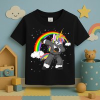 Dabbing Unicorn Ninja Toddler T-Shirt