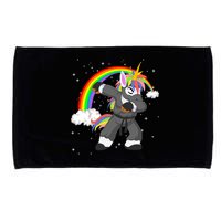 Dabbing Unicorn Ninja Microfiber Hand Towel