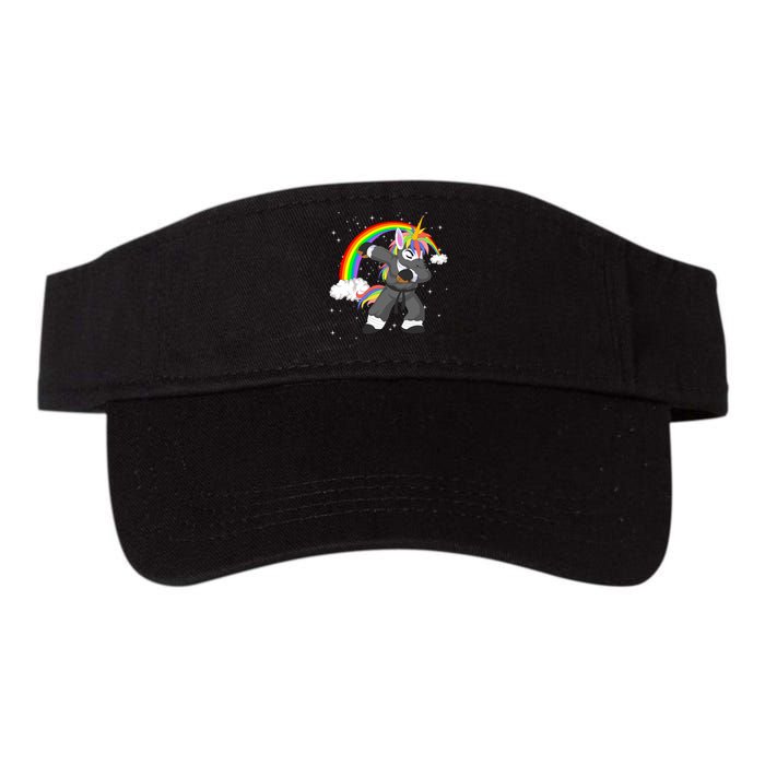 Dabbing Unicorn Ninja Visor