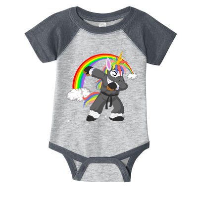 Dabbing Unicorn Ninja Infant Baby Jersey Bodysuit