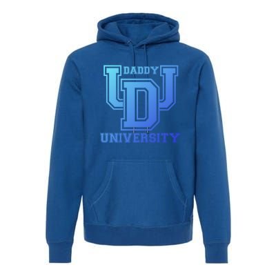 Daddy University New Dad FatherS Day Best Father Ever Gift Premium Hoodie