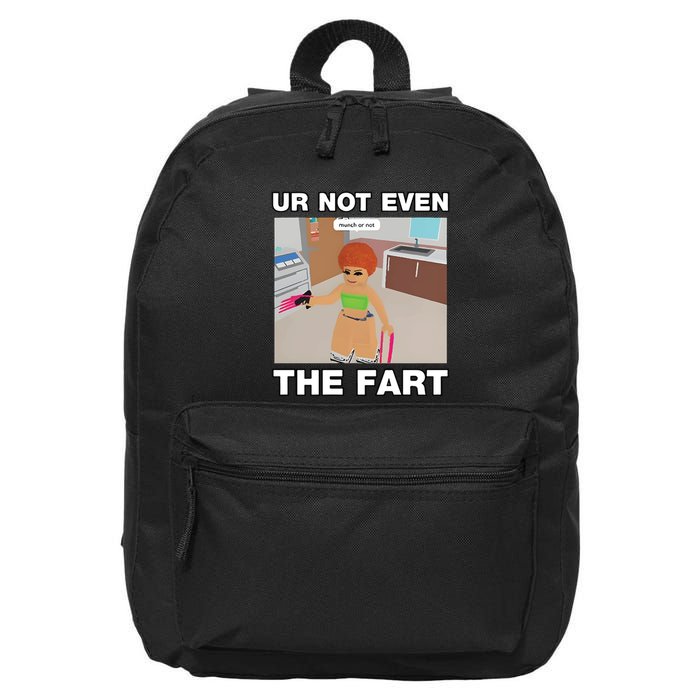 Dippytees Ur Not Even The Fart Ice Spice 16 in Basic Backpack