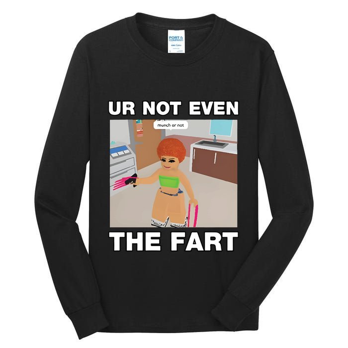 Dippytees Ur Not Even The Fart Ice Spice Tall Long Sleeve T-Shirt