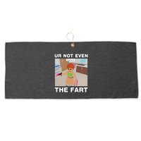 Dippytees Ur Not Even The Fart Ice Spice Large Microfiber Waffle Golf Towel
