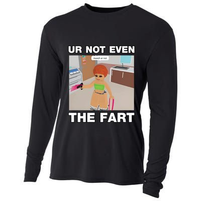 Dippytees Ur Not Even The Fart Ice Spice Cooling Performance Long Sleeve Crew