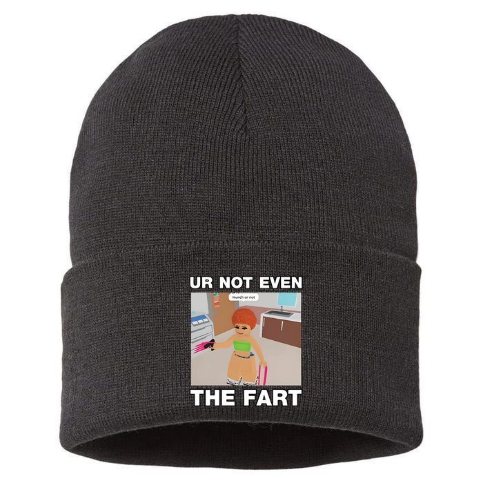 Dippytees Ur Not Even The Fart Ice Spice Sustainable Knit Beanie