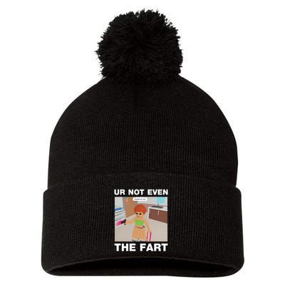 Dippytees Ur Not Even The Fart Ice Spice Pom Pom 12in Knit Beanie